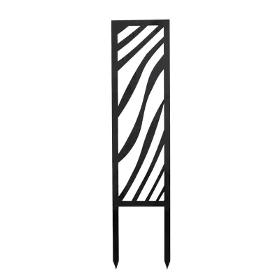 Mossify Zebra Black Trellis