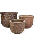 14 in. Cardoon Planter - Atlantic