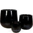 9 in. Utopia Planter - Black