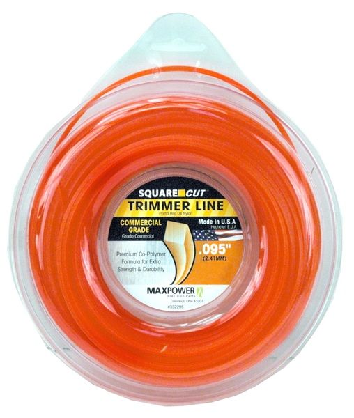 MAXPower 332295 .095 in x 100' Square One Trimmer Line