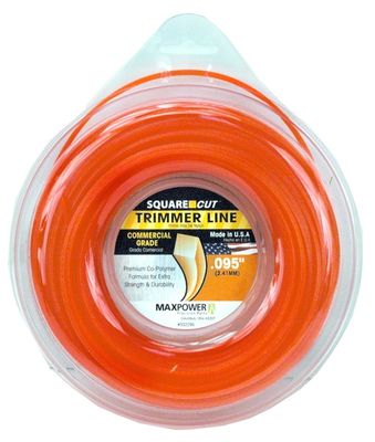 MAXPower 332295 .095 in x 100' Square One Trimmer Line