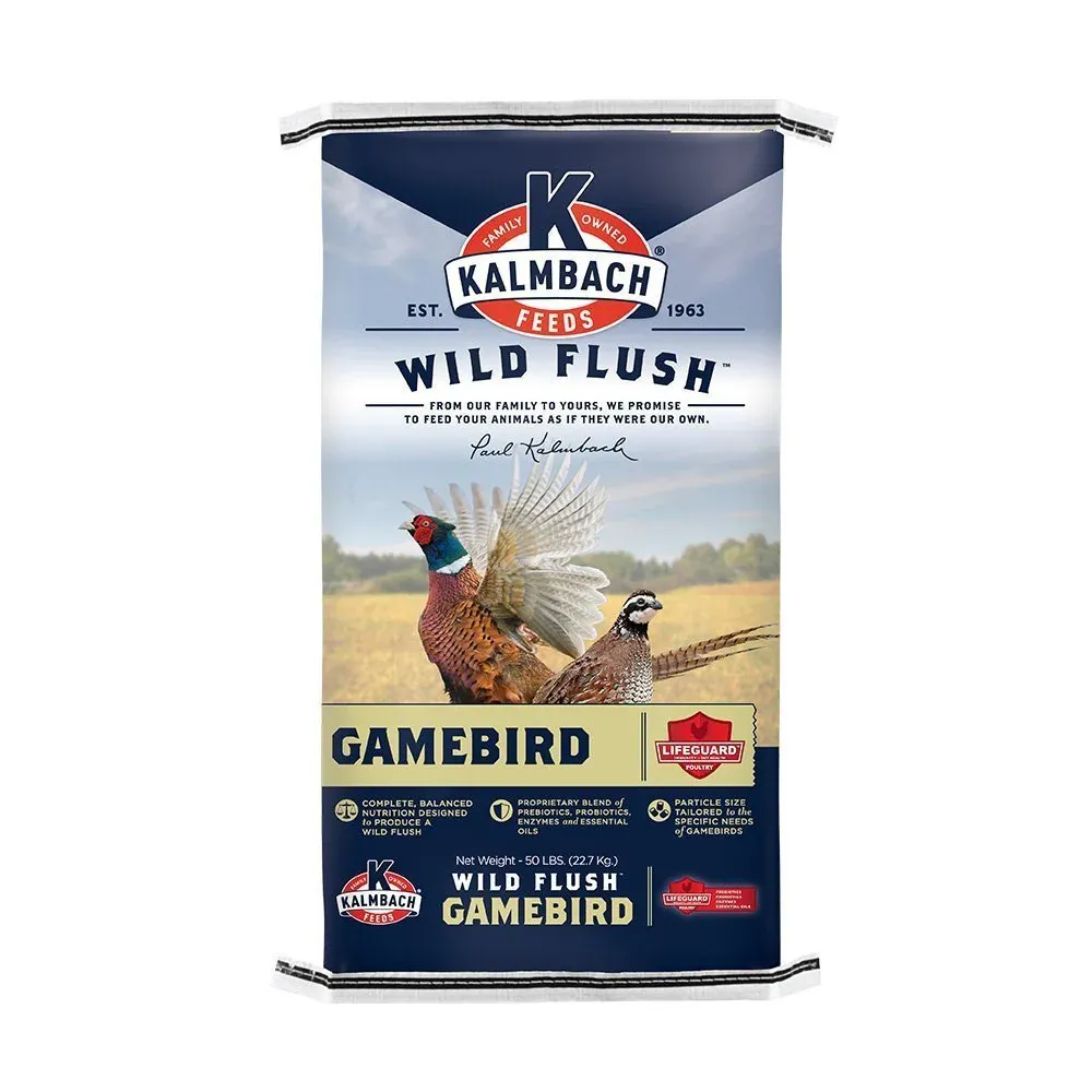 Grower 20% Wild Flush Gamebird Medicated  Grower