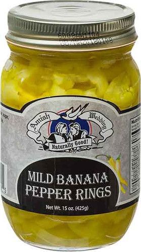 Amish Wedding Mild Banana Peppers 15oz
