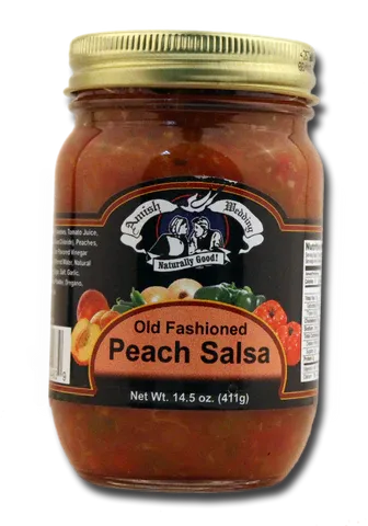 Amish Old Fashioned Peach Salsa