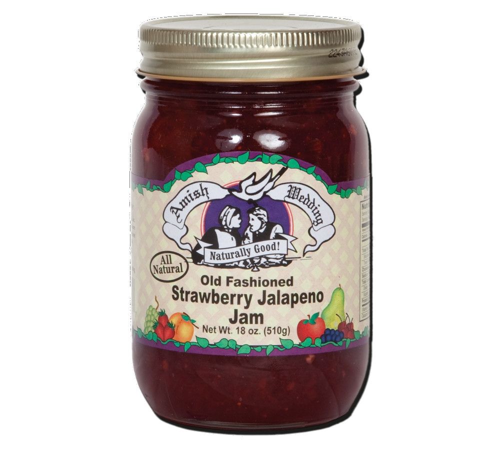 Amish Wedding Strawberry Jalapeno Jam 18oz