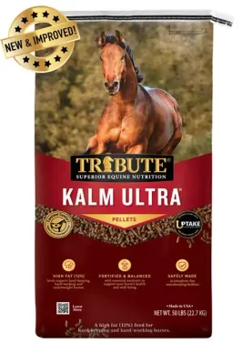 Tribute 50 lb Kalm Ultra Horse Feed