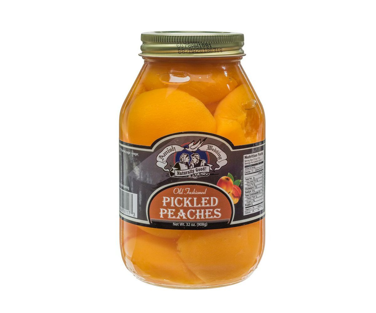 Amish Pickled Peaches 32oz