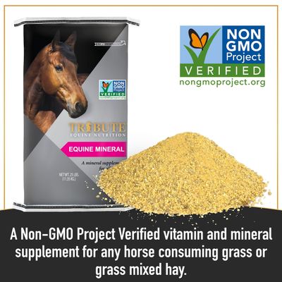 Tribute 25 Lb Non GMO 12-8 Mineral Horse Feed