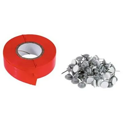 HME Reflective Trail Ribbon with Tacks