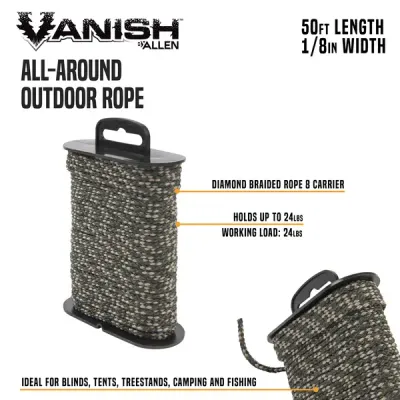 Vanish All-Around Outdoor Cord 1/8 Rope