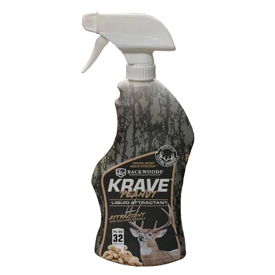 Krave Peanut Spray 32oz Backwoods