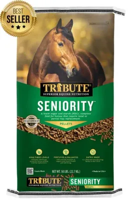 Tribute 50 lb Seniority 14% Pelleted Feed