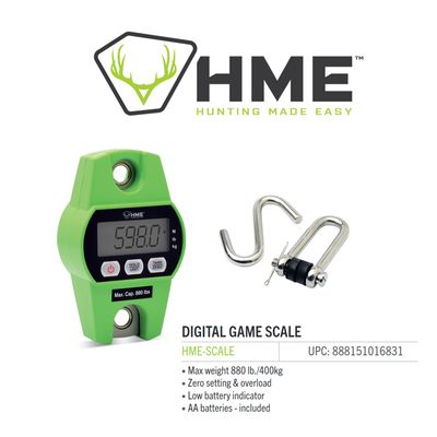 HME Hanging Scale 880lb Limit