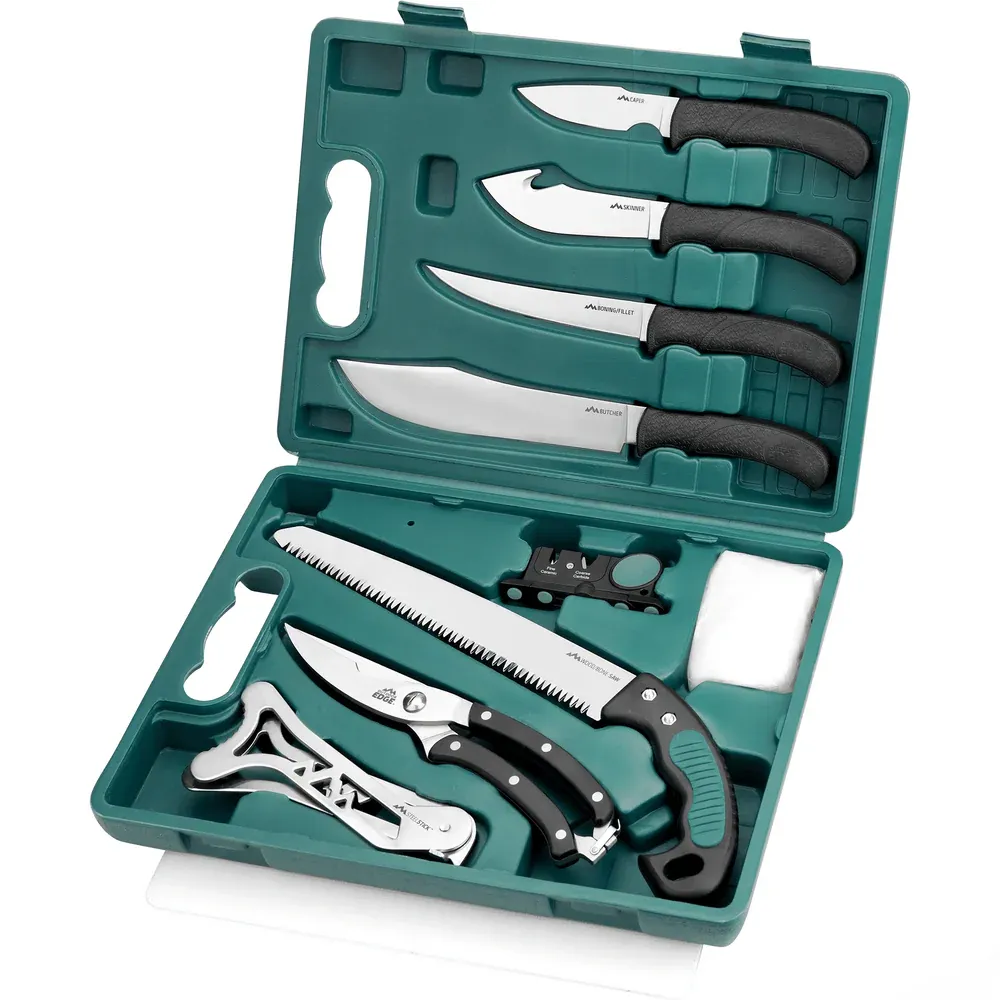GamePro Game Processing Set with Case 10 Piece Set Outdoor Edge