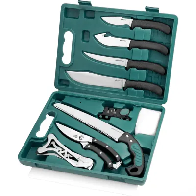GamePro Game Processing Set with Case 10 Piece Set Outdoor Edge