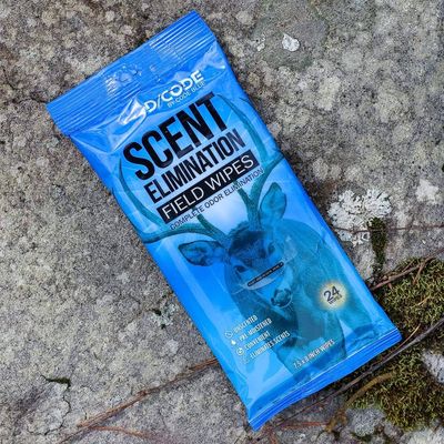 Code Blue D/Code Scent Elimination Field Wipes