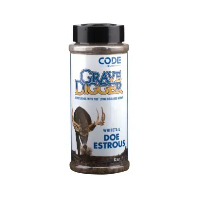 Code Blue Grave Digger Doe Estrous Deer Attractant