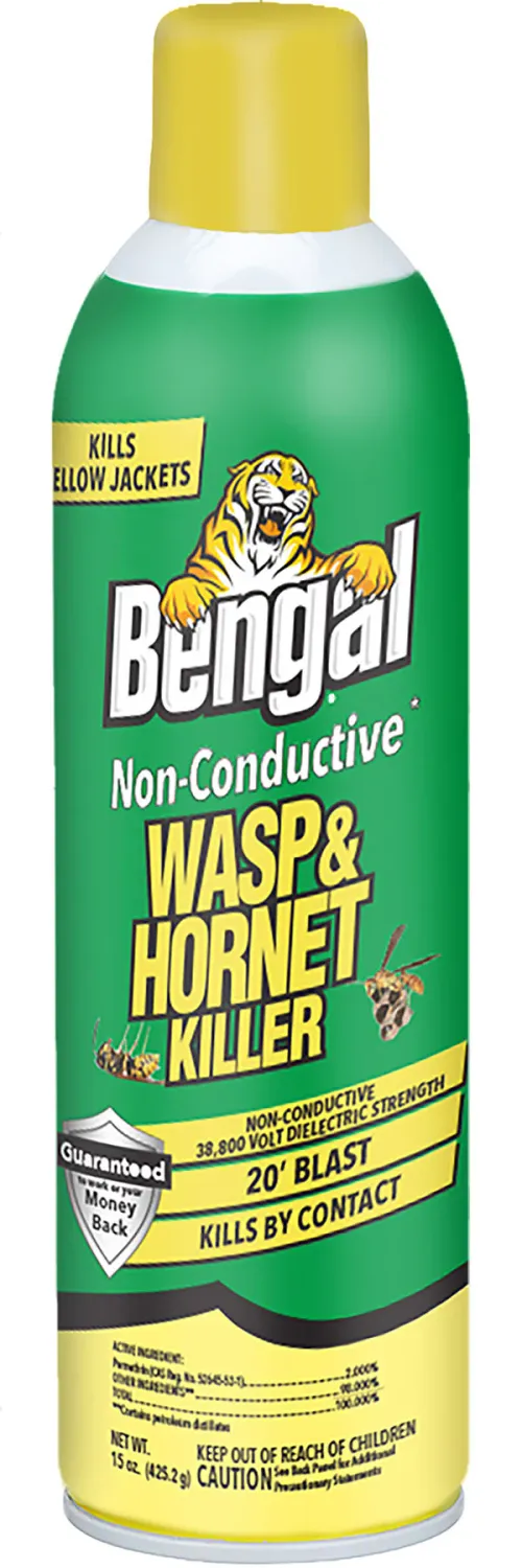 Bengal Non-Conductive Wasp and Hornet Killer Jacket Killer Spray oz. Aerosol Can