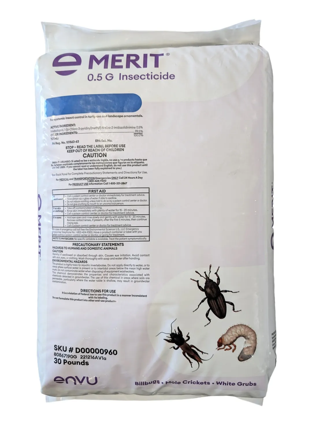 Merit 0.5 G 30 lbs Insecticide