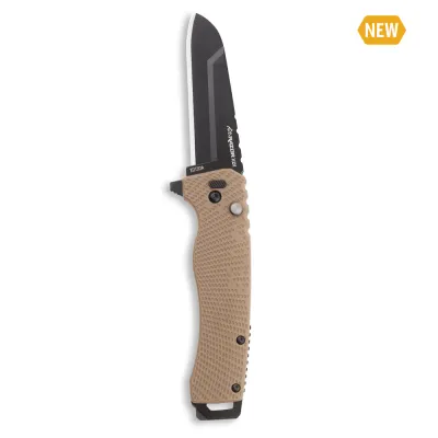 Flat Dark Earth Razor XD1 Extreme Duty Carry Multi-Function Carry Knife with 3 Blades Outdoor Edge