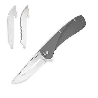 Razor VX1 Black 3.0in with 3 Drop-Point Blades Outdoor Edge