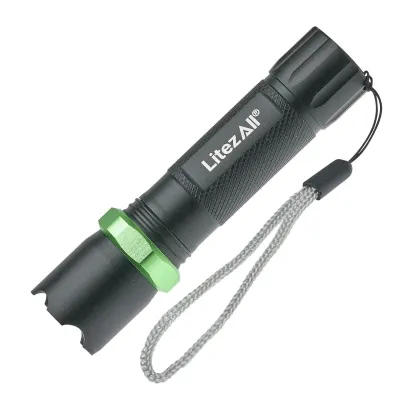 LitezAll Rechargeable Mini Tactical Flashlight