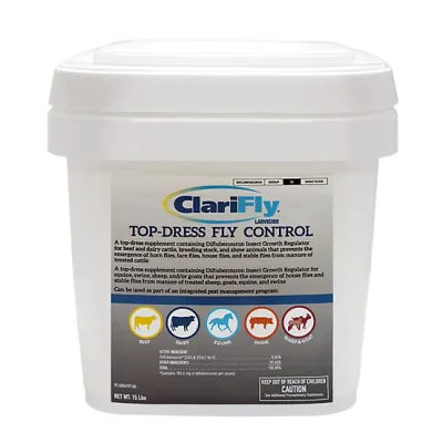 Clarifly Top Dress Fly Control 15lb Bucket