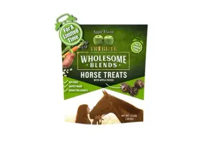 Tribute Wholesome Blends Soy-Free Apple Flavored Horse Treats