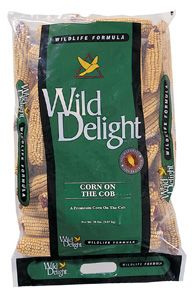 Wild Delight Corn on The Cob Squirrel &amp; Wildlife Food, Size: 20lbs