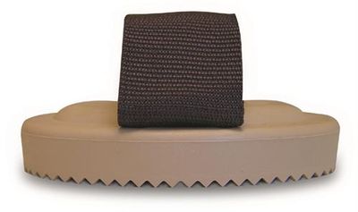 Decker Flexible Curry Comb w/Nylon Strap