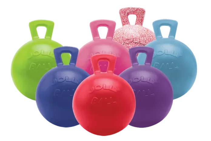 Horsemen S Pride 10" Jolly Ball Purple, Color: Red