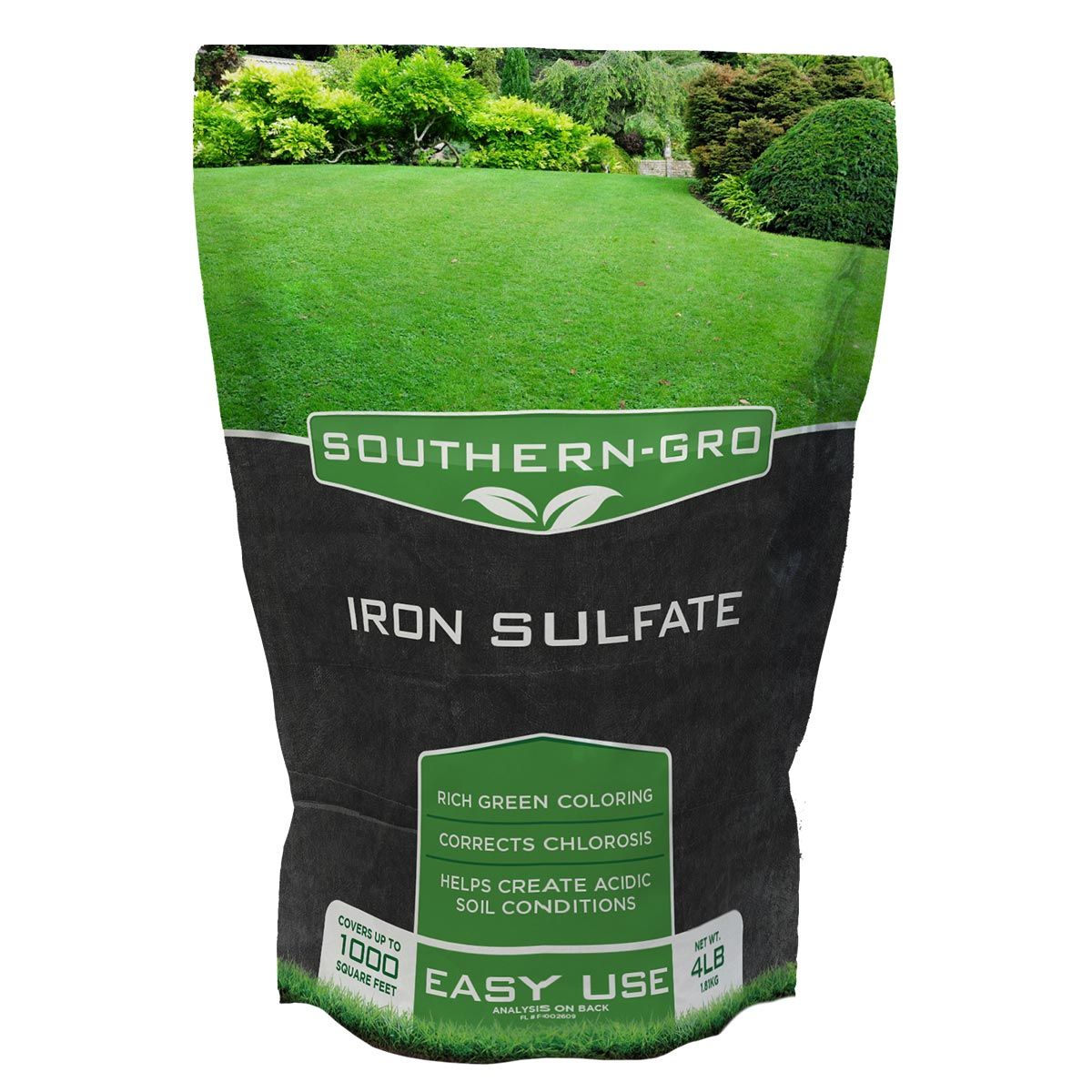 Iron Sulfate Fertilizer 4lb. Bag (19% FE 11% S)
