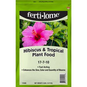 Fertilome Hibiscus &amp; Tropical Plant Food 17-7-10-4 lb