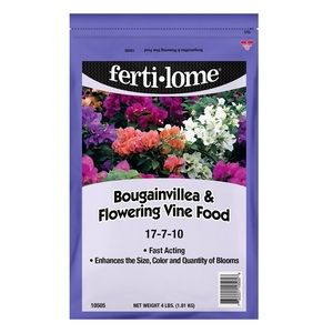 Fertilome Bougainvillea &amp; Flowering Vine Food 17-7-10 4 lbs