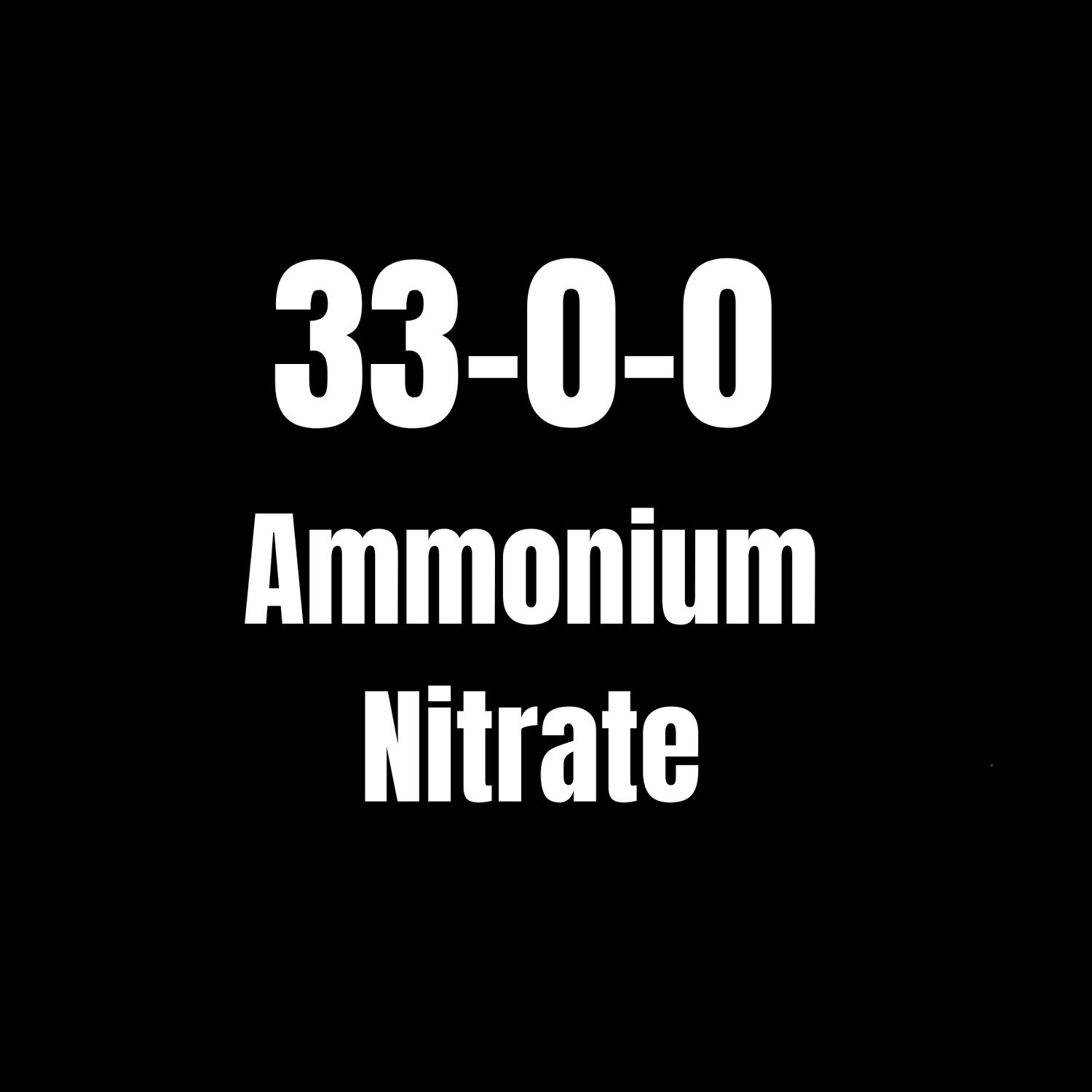 33-0-0 Ammonium Nitrate 50lbs