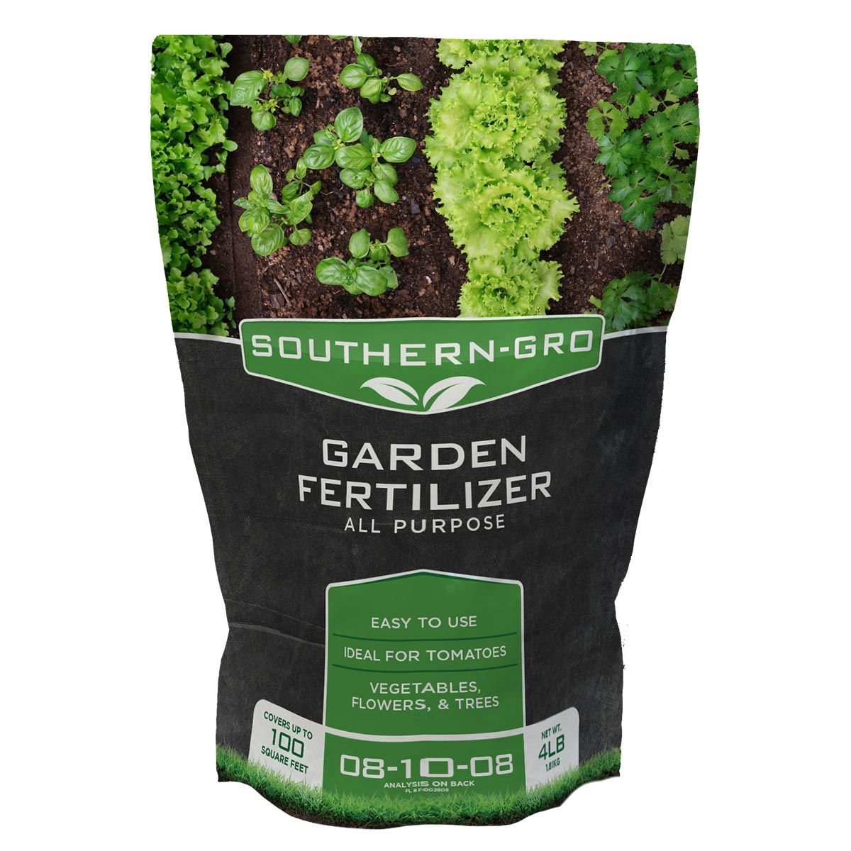 Garden Fertilizer 8-10-8 Fertilizer 4lb bag