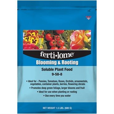 Fertilome Blooming &amp; Rooting Soluble Plant Food 9-58-8