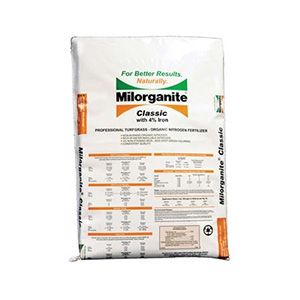 Milorganite Professional 6-4-0, SGN 90, 2.5% Iron - 50 lb.