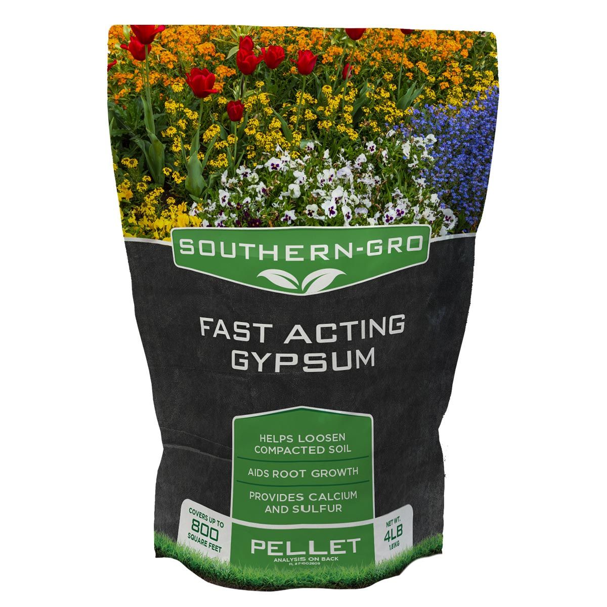 Southern Gro Fast Acting Gypsum Pellet 4lb. Bag