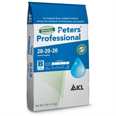 Water Soluble Fertilizer 20-20-20 Peter’s Professional 25lb