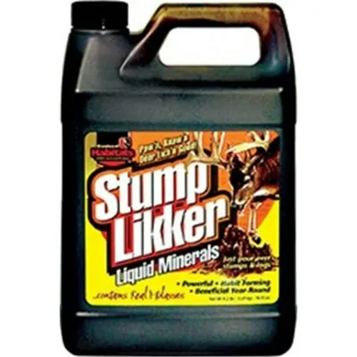 Liquid Mineral Stump Likker Mollasses Deer Attractant 1gal