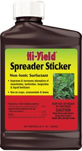 Hi-Yield Concentrate Spreader Sticker, Size: 8oz