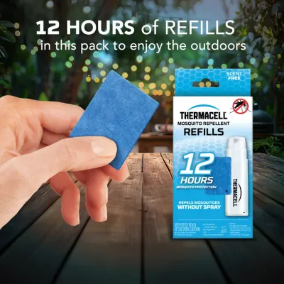 Thermacell Mosquito Repellent Refill with 12-Hour Mosquito Protection