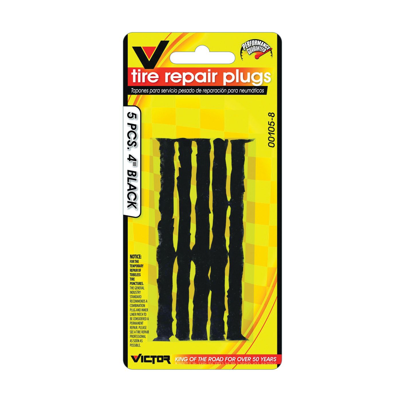 Victor 22-5-00105-8 Tire Repair Plug 5 pc