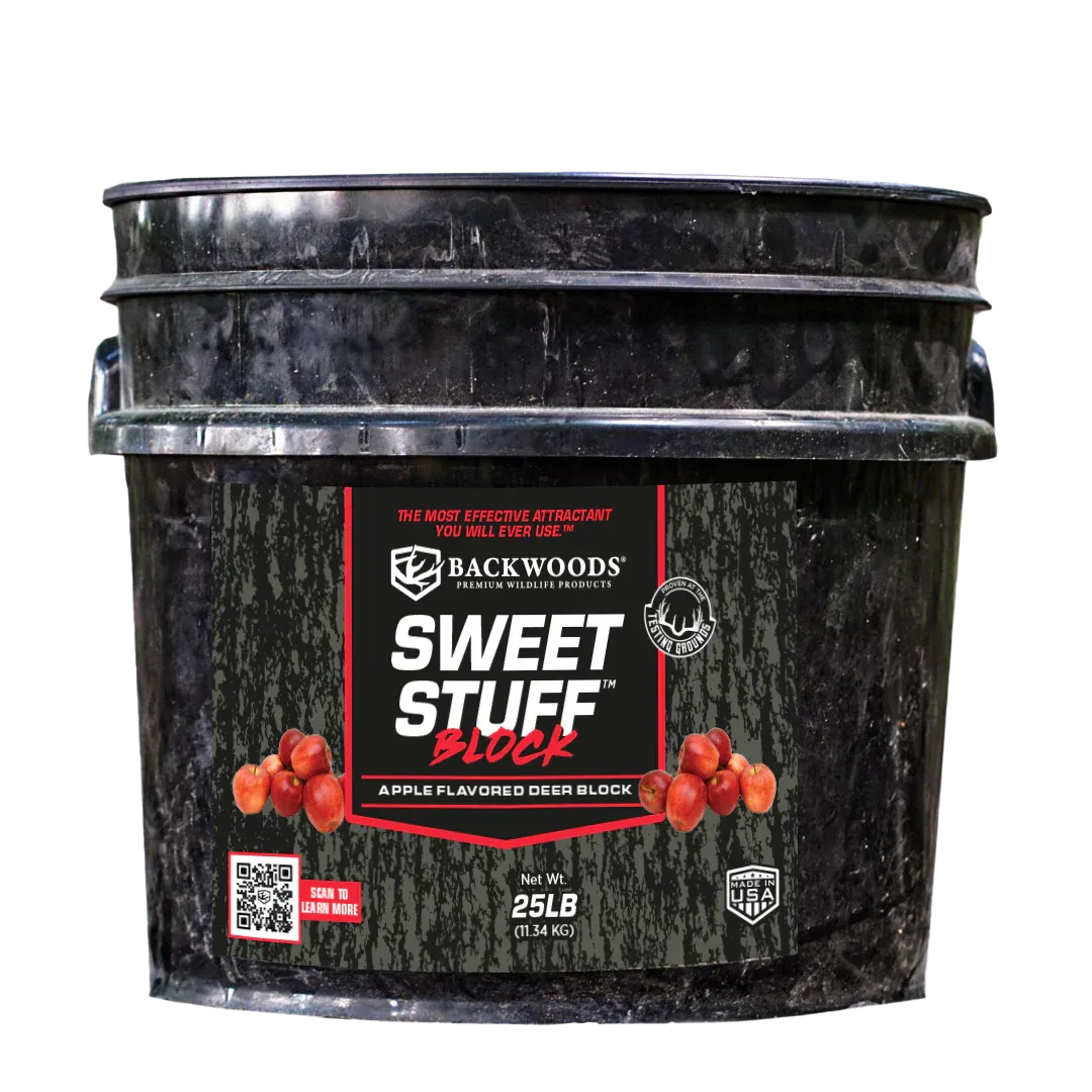 Backwoods Sweet Stuff 25lb Bucket Mini Tub Block