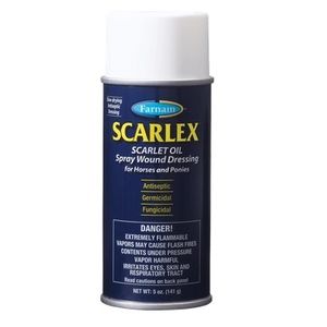 Farnam Scarlex Scarlet Oil Spray Wound Dressing for Horses and Ponies 7 Ounces