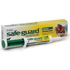Safe Guard Equine Fenbendazole Dewormer 25 gram Paste 10%