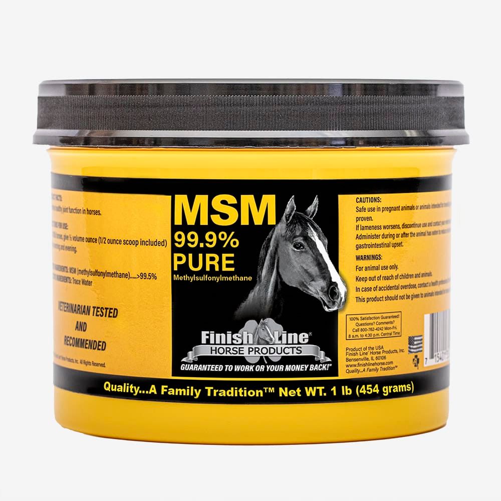 Finish Line Horse Msm Methylsulfonylmethane 1 Pounds