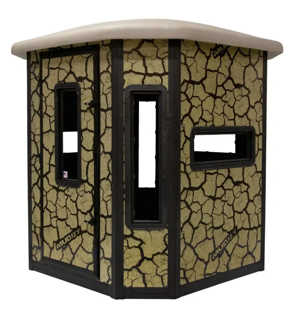 Muddy Bull  Box Blind (6’x6’), Size: No Tower