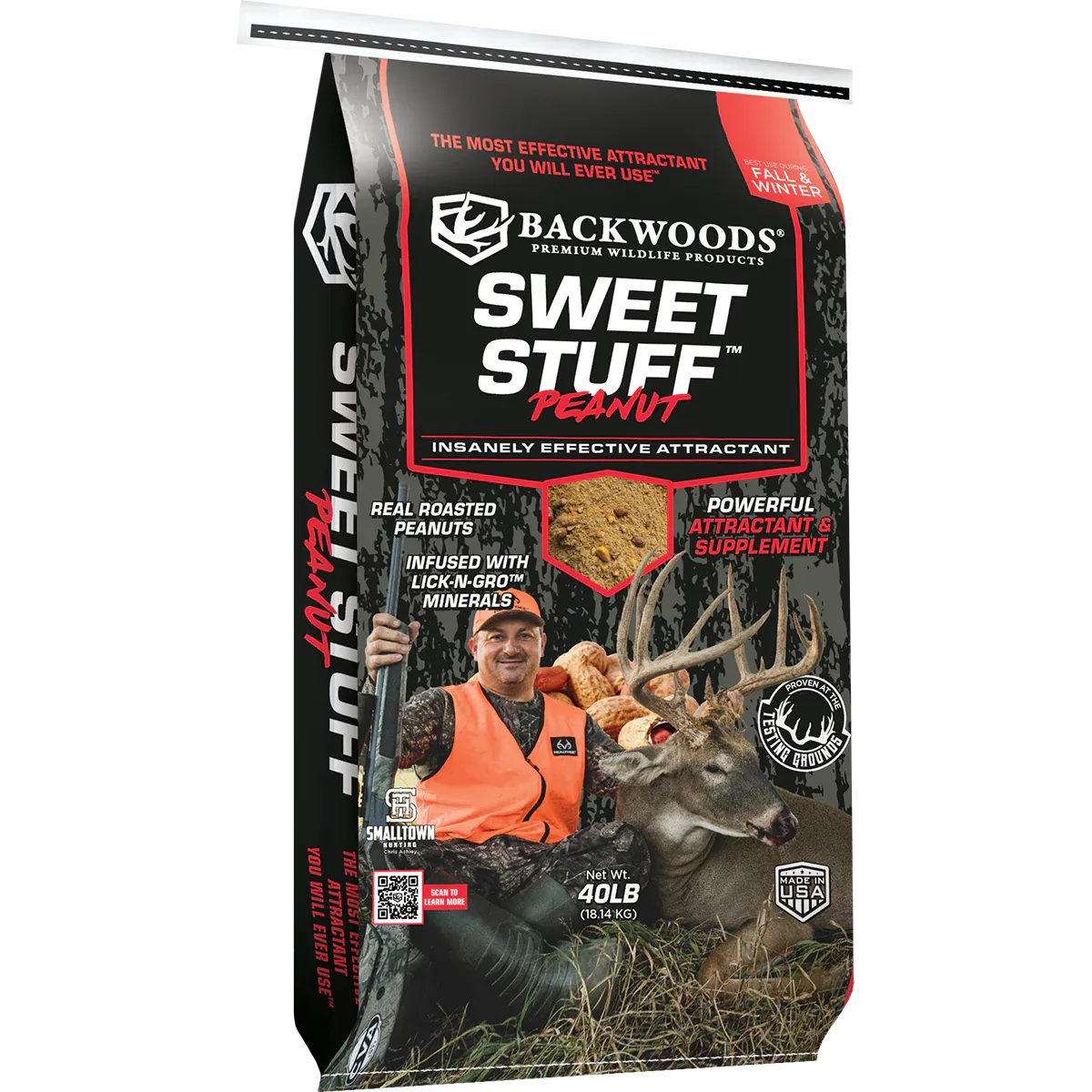 Sweet Stuff Peanut 40lb Backwoods